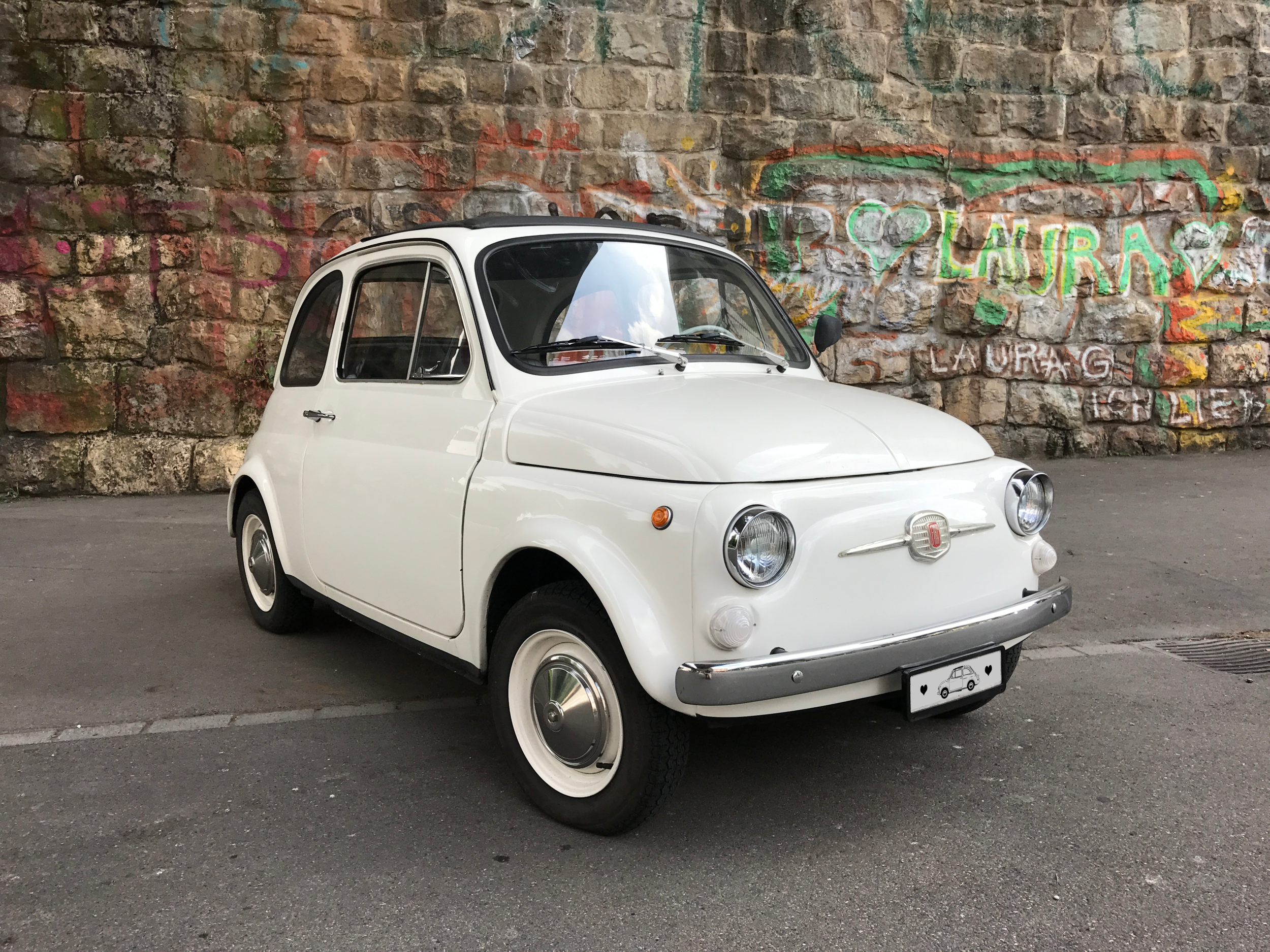 Fiat 500 - Beifahrerseite Front